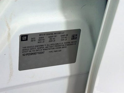 2016 Chevrolet Cruze Limited LS