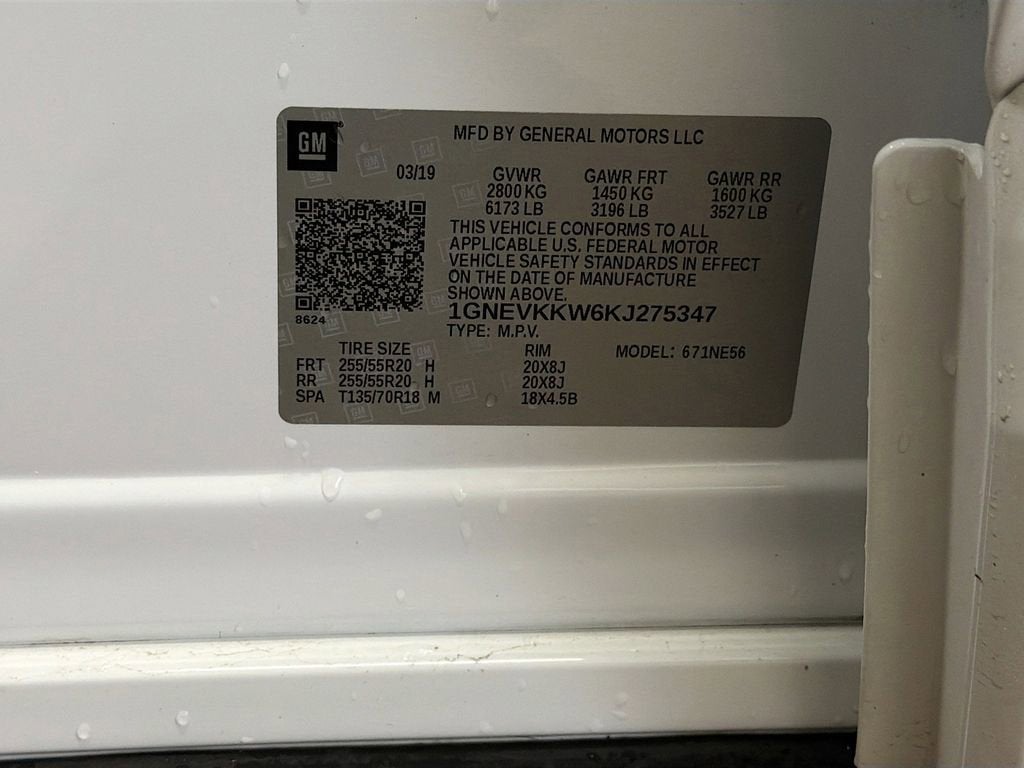 2019 Chevrolet Traverse Premier