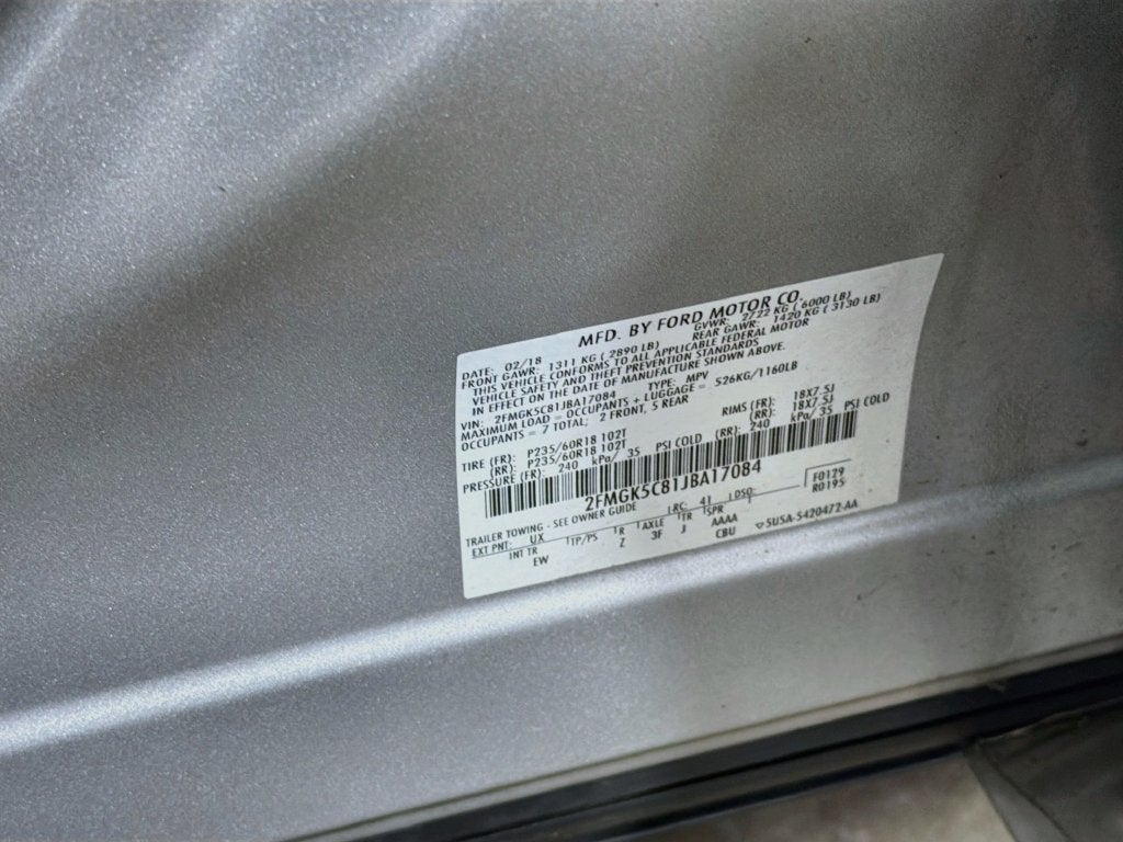 2018 Ford Flex SEL