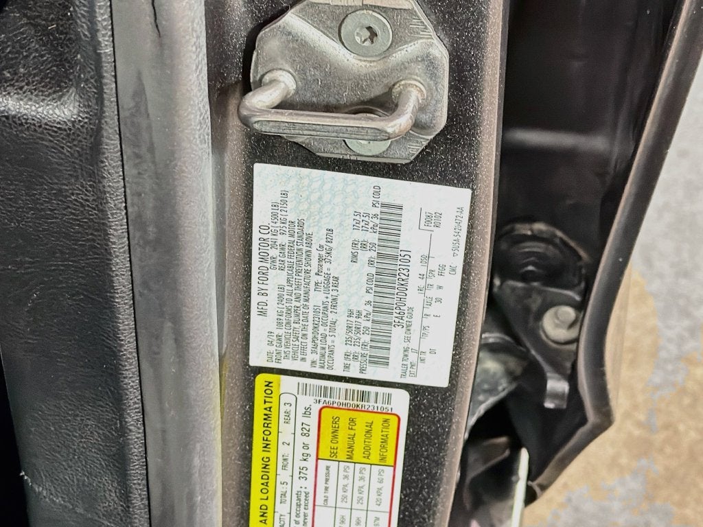 2019 Ford Fusion SE