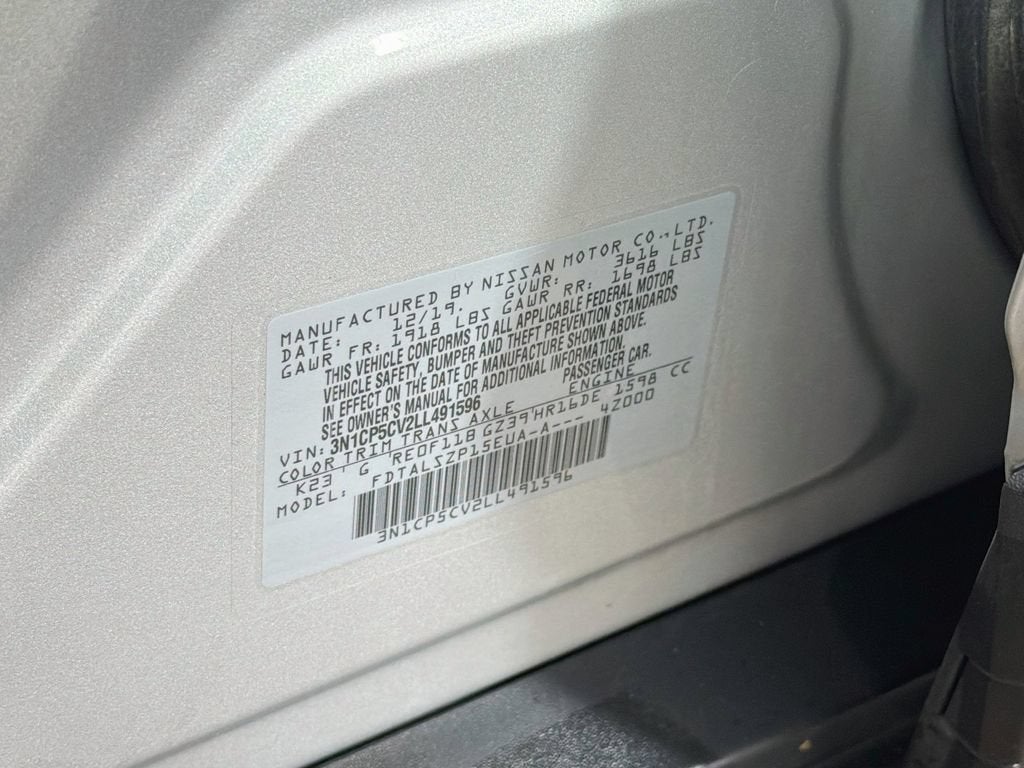 2020 Nissan Kicks SV