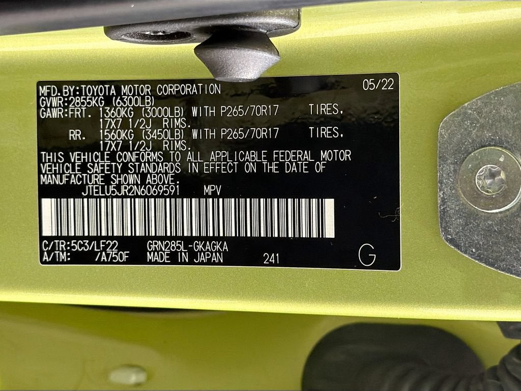 2022 Toyota 4Runner TRD Pro