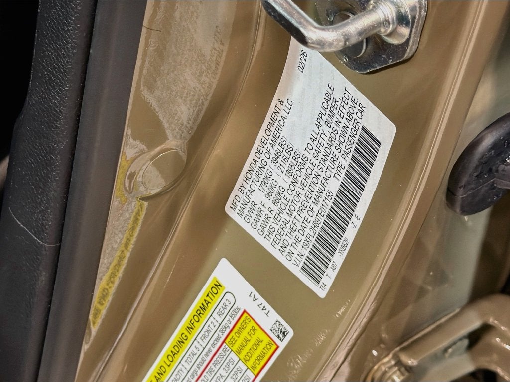 2026 Honda Civic Sport