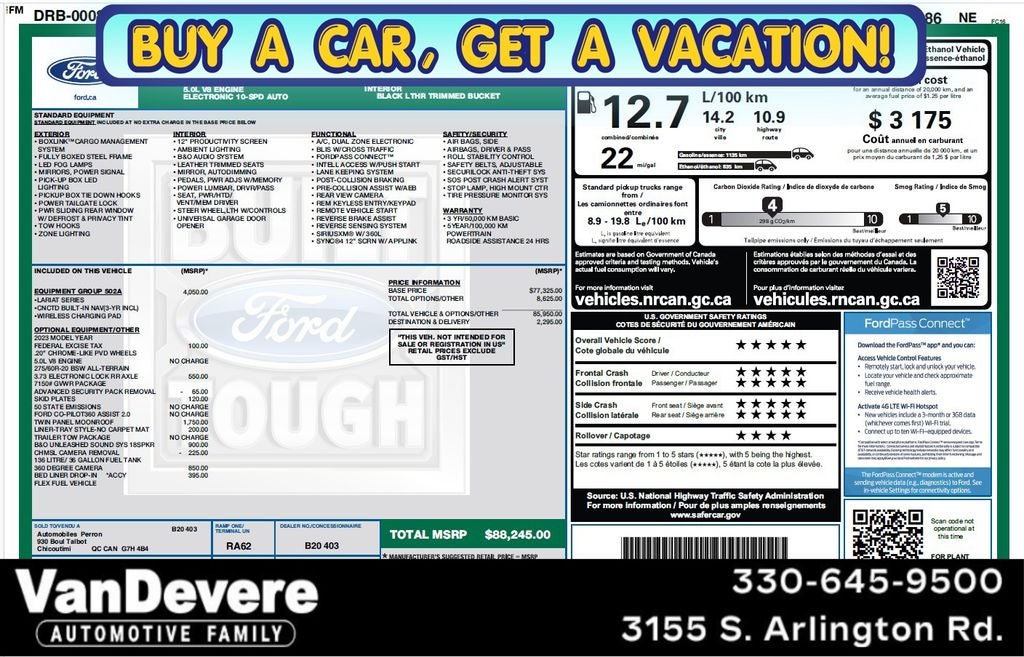 2023 Ford F-150 Lariat
