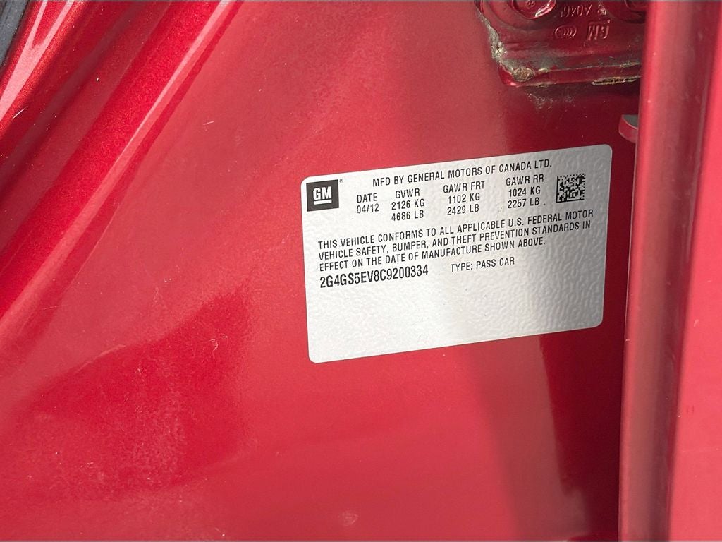 2012 Buick Regal Premium I Turbo