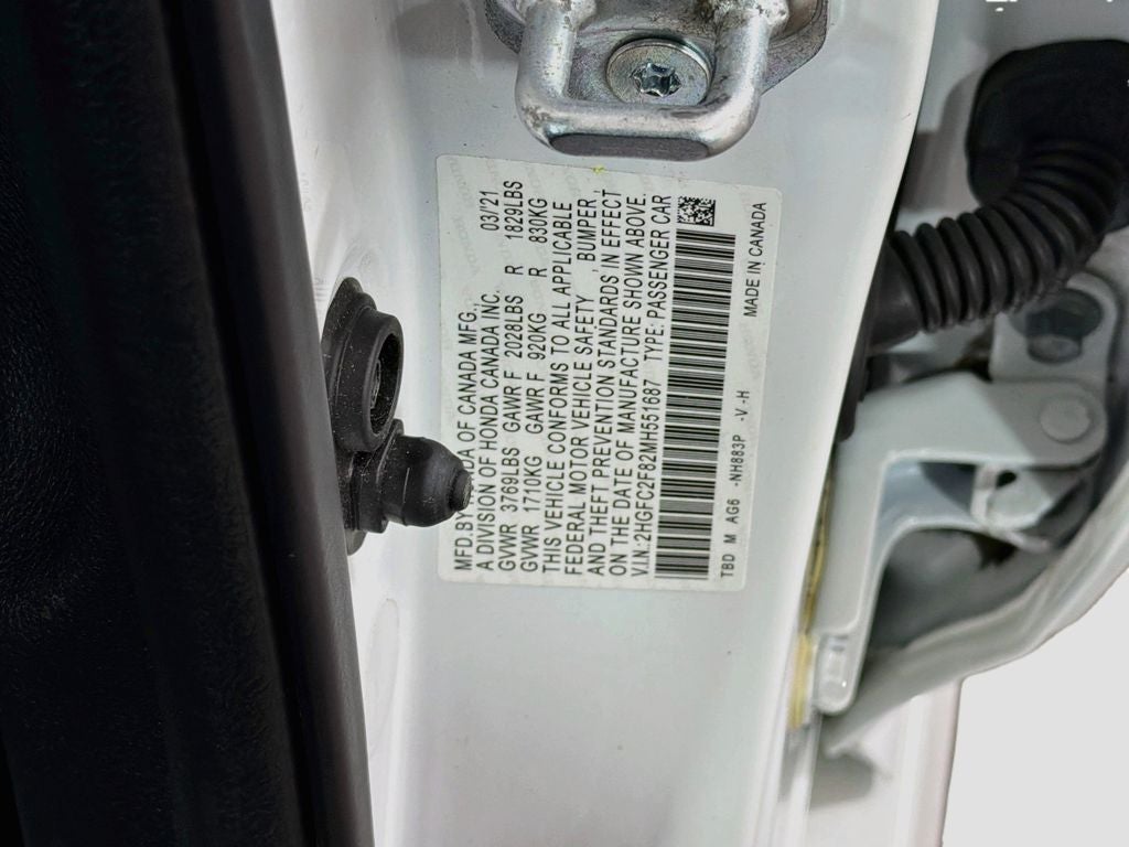 2021 Honda Civic Sport