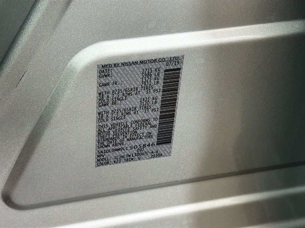 2020 INFINITI QX60 LUXE
