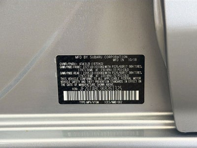 2019 Subaru Crosstrek 2.0i