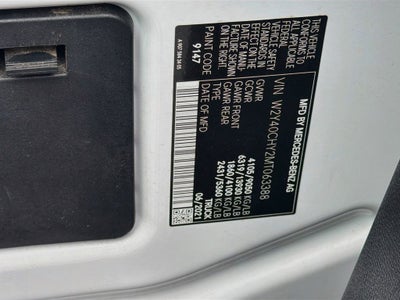 2021 Freightliner Sprinter 2500 High Roof