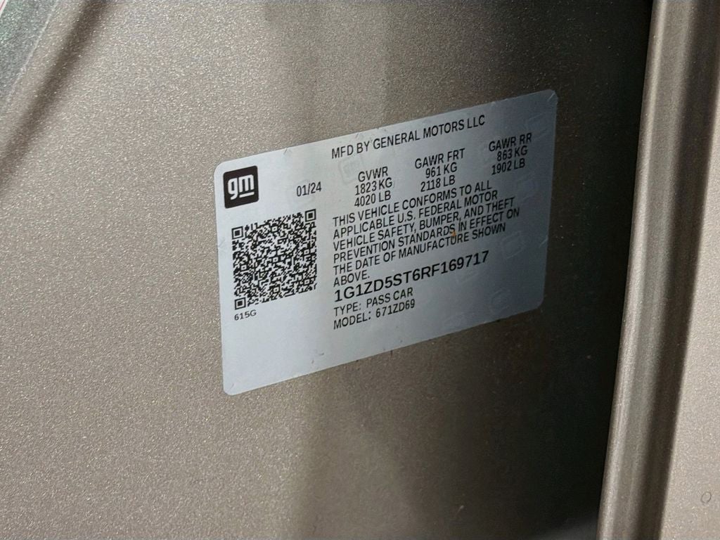 2024 Chevrolet Malibu LT 1LT