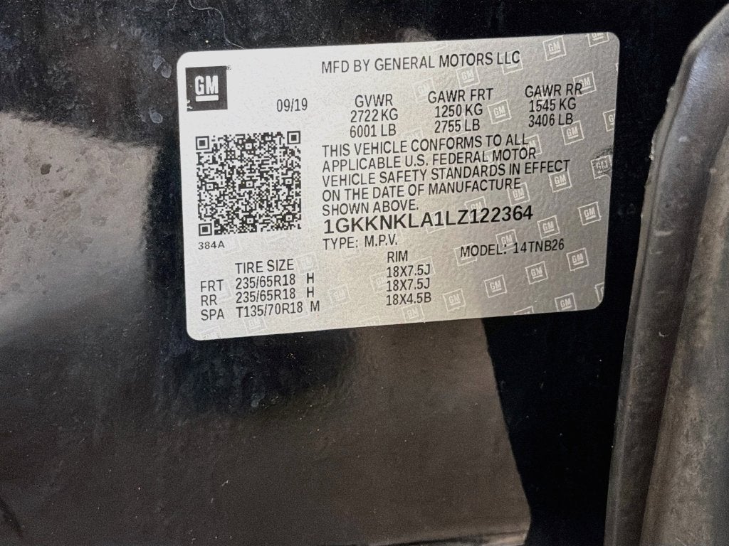 2020 GMC Acadia SLE