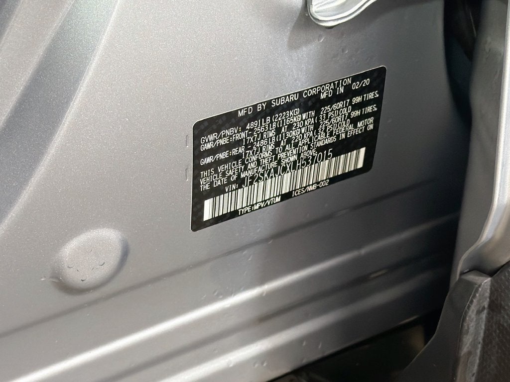 2020 Subaru Forester Premium