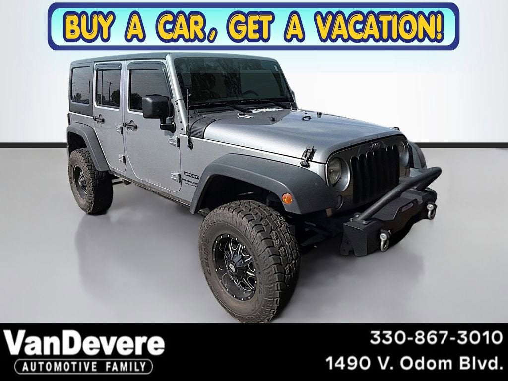 2018 Jeep Wrangler JK Unlimited Sport S