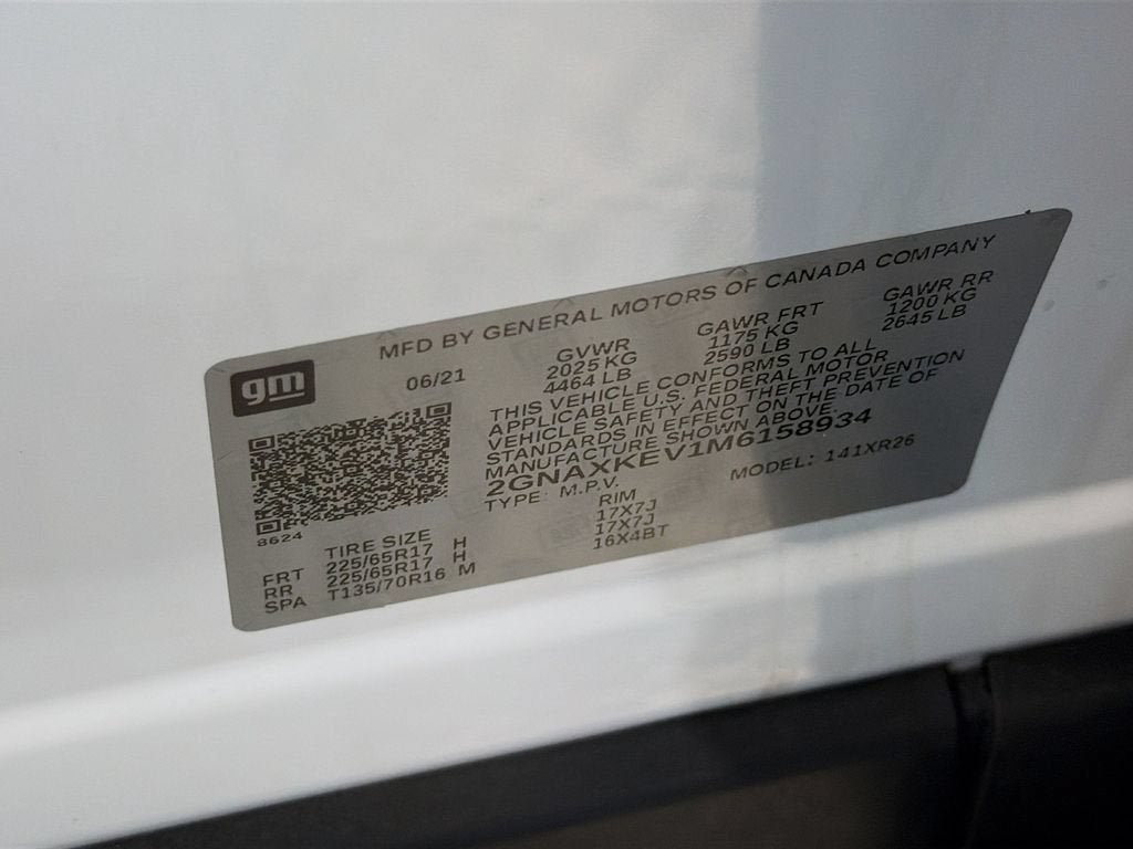 2021 Chevrolet Equinox LT