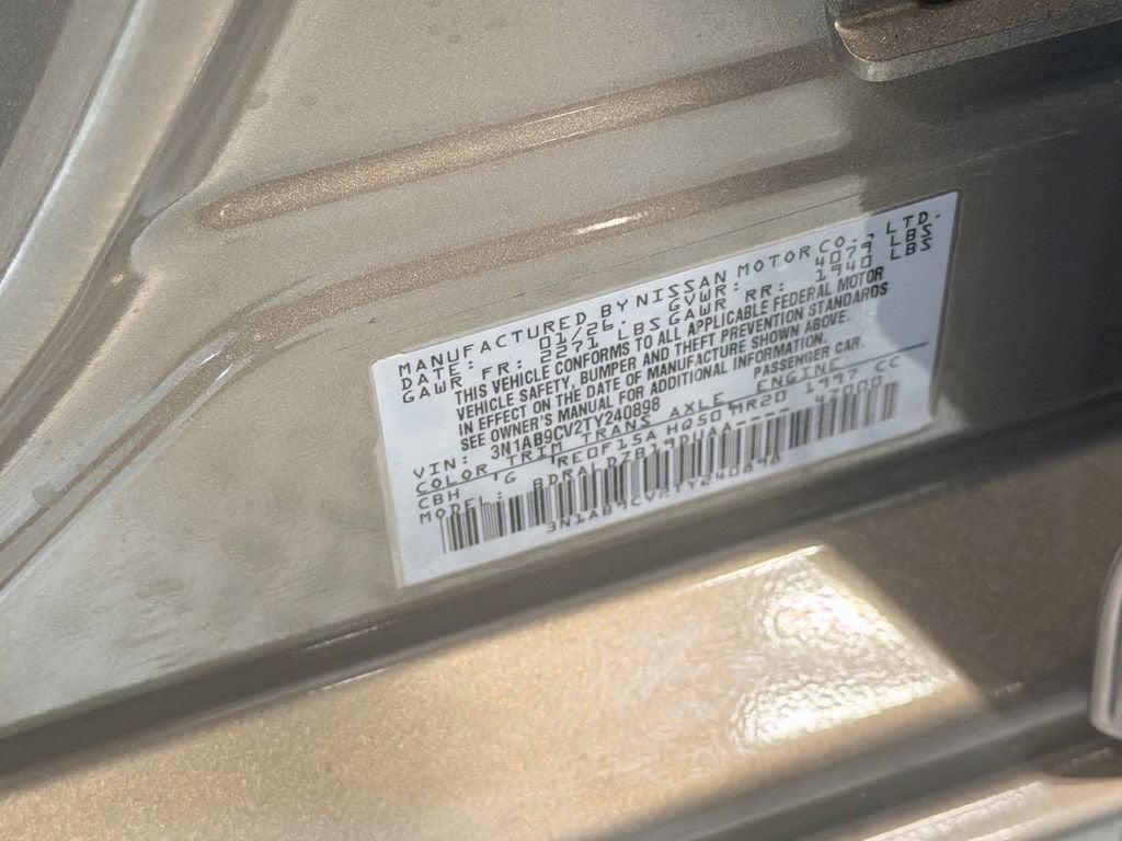 2026 Nissan Sentra SV