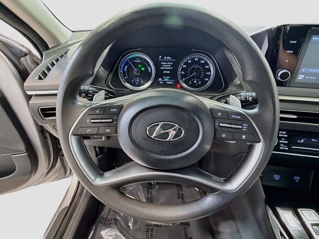 2021 Hyundai Sonata Hybrid Blue