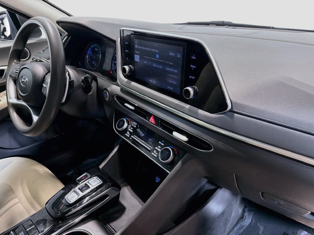 2021 Hyundai Sonata Hybrid Blue