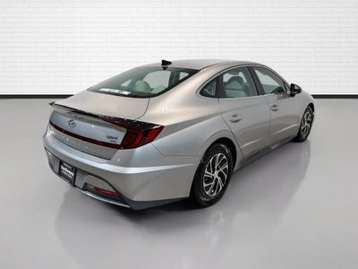 2021 Hyundai Sonata Hybrid Blue