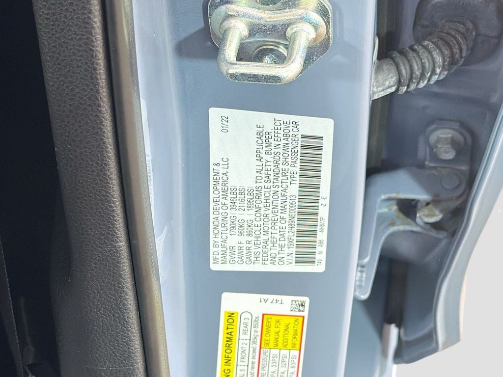 2022 Honda Civic Sport