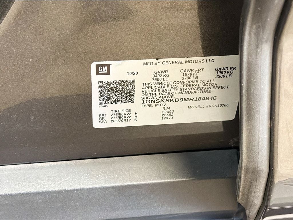 2021 Chevrolet Tahoe Premier