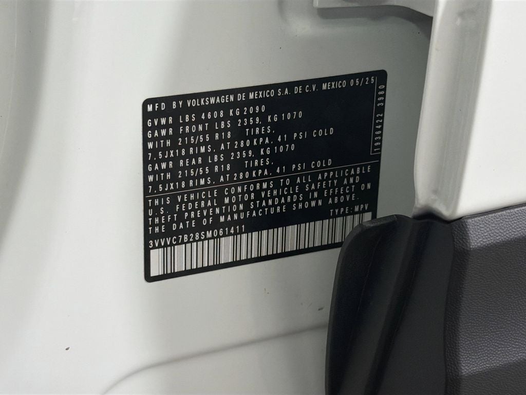 2025 Volkswagen Taos 1.5T SE