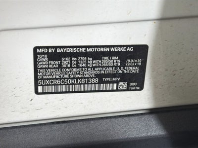 2019 BMW X5 xDrive40i